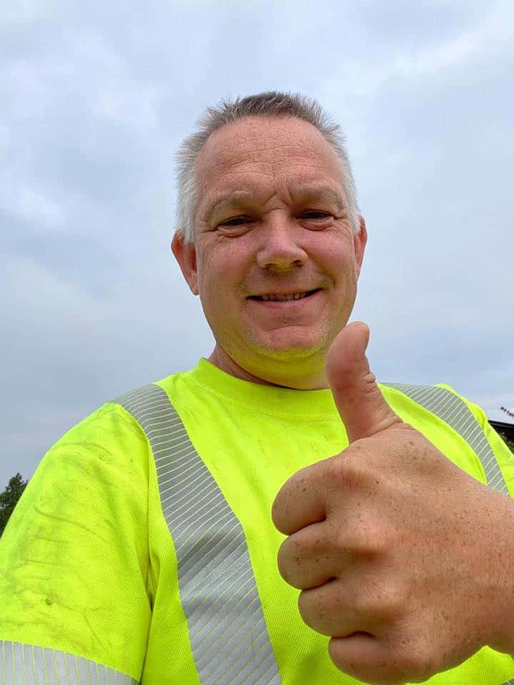 Rune Romsdal tommel opp